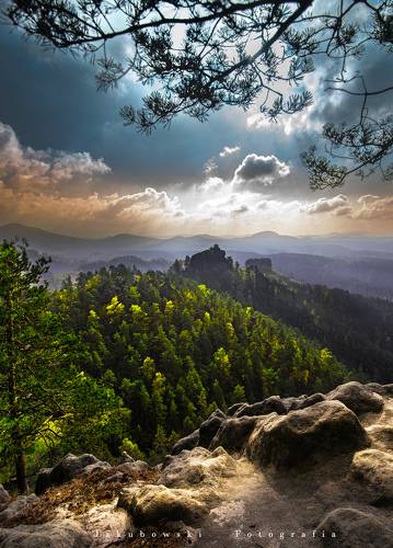 Bohemian-Saxon Switzerland by day Czeska Szwajcaria