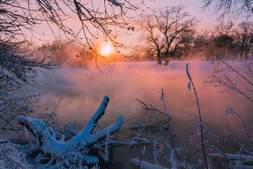 Зимний закат