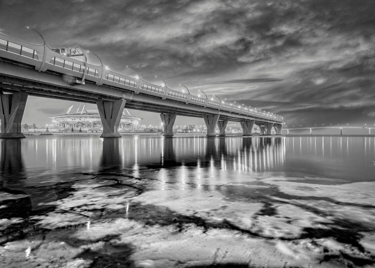 санкт-петербург, мост,  невка,, Байдуков Александр