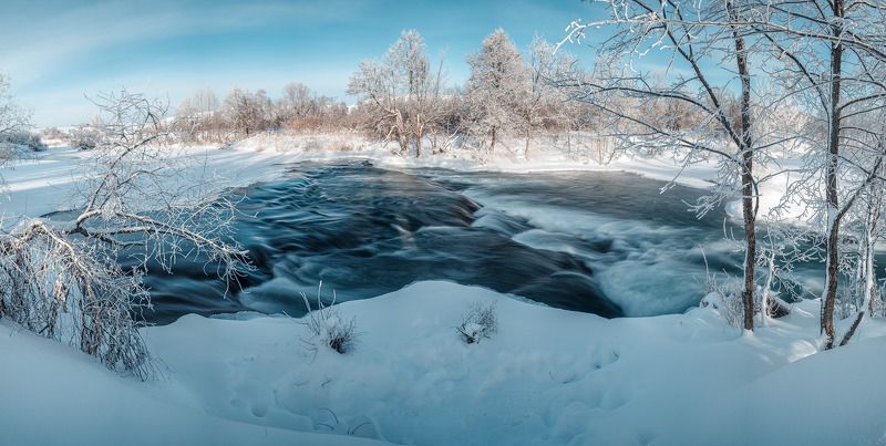 Рождественские пороги на реке Бирь, Башкирия фото превью