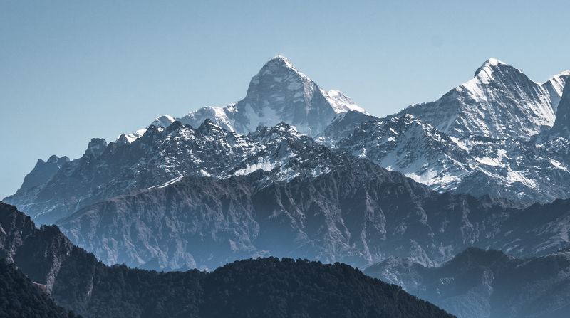 #himalaya #india #peaks #landscape #beauty #hill touching the sky фото превью