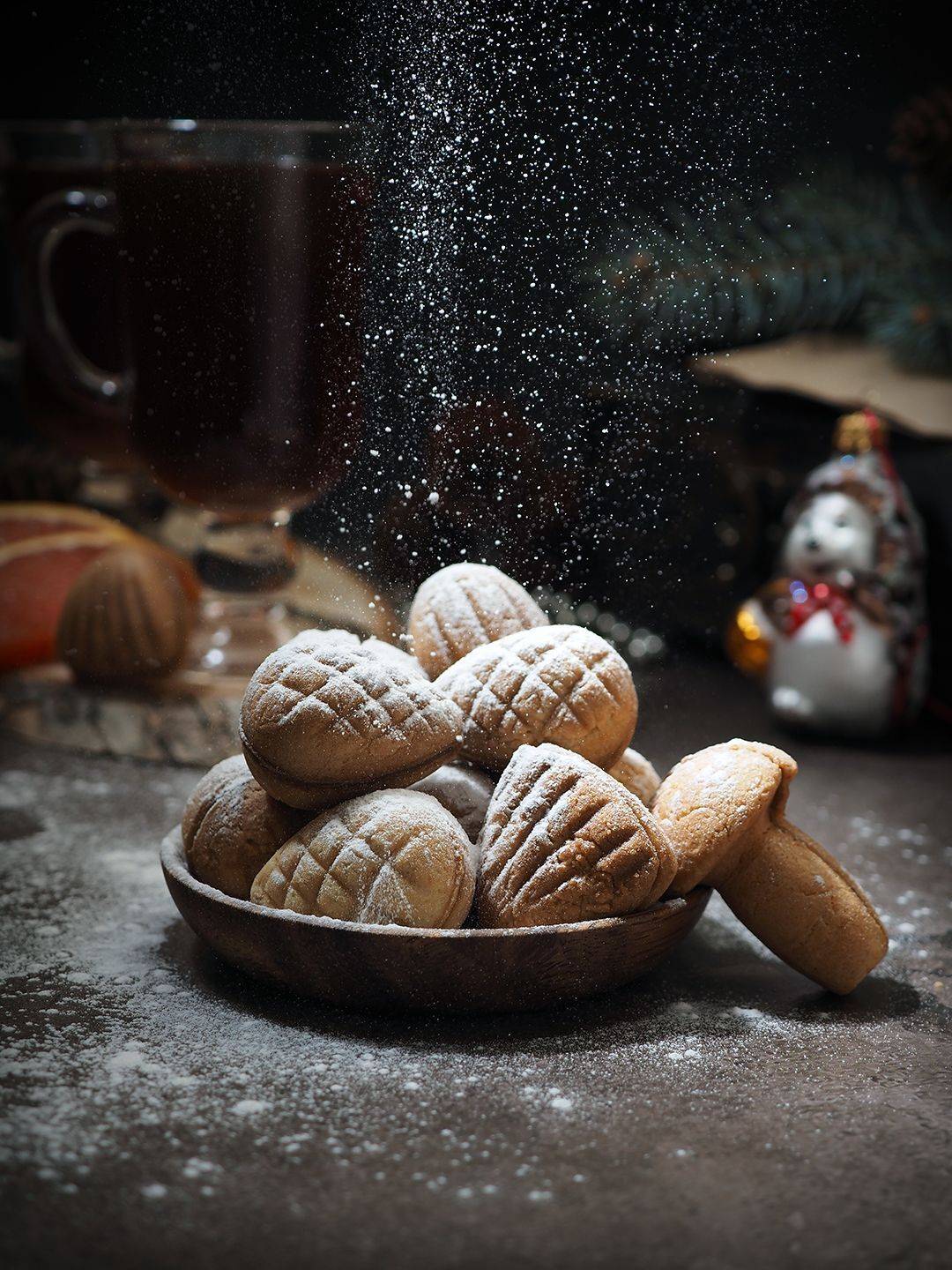 Stillife, натюрморт, еда, орешки, печенье, свет, новыйгод2023, фудфото, foodphoto, Сергей Калёв