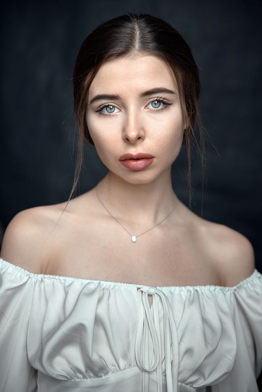 portrait, woman, dark hair, girl, девушка, портрет Аня, 2022 фото превью