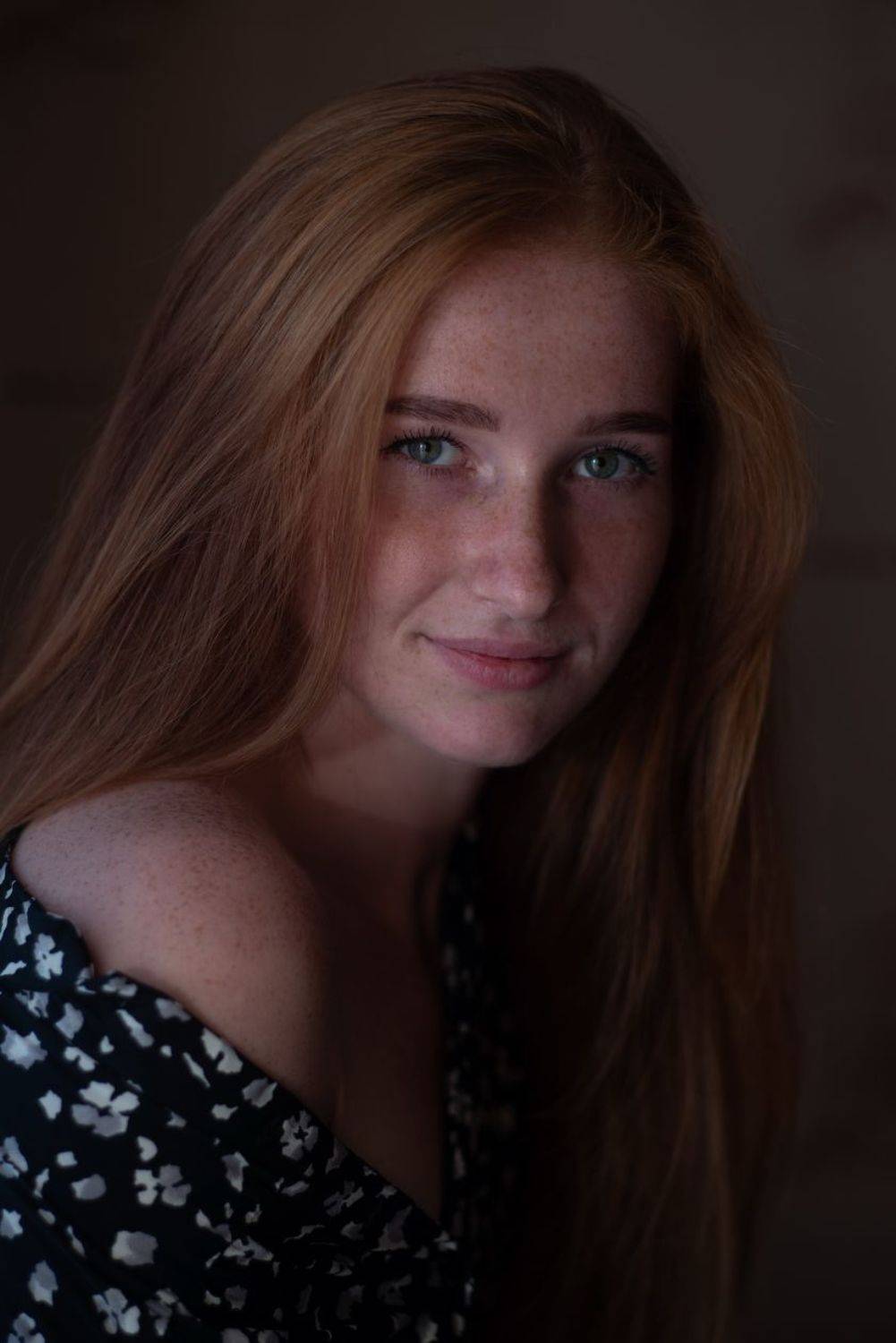 рыжая, веснушки, портрет, девушка, модель, рыжеволосая, Арсен Алабердов