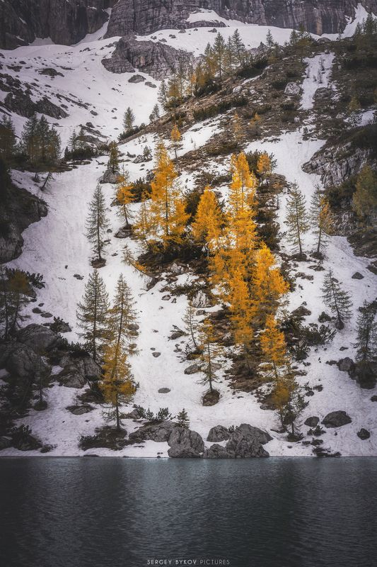 autumn mood in the Dolomites фото превью