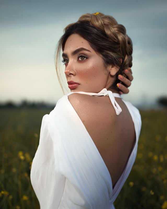 portrait, model, nature, light, natural, beautiful Pardis фото превью