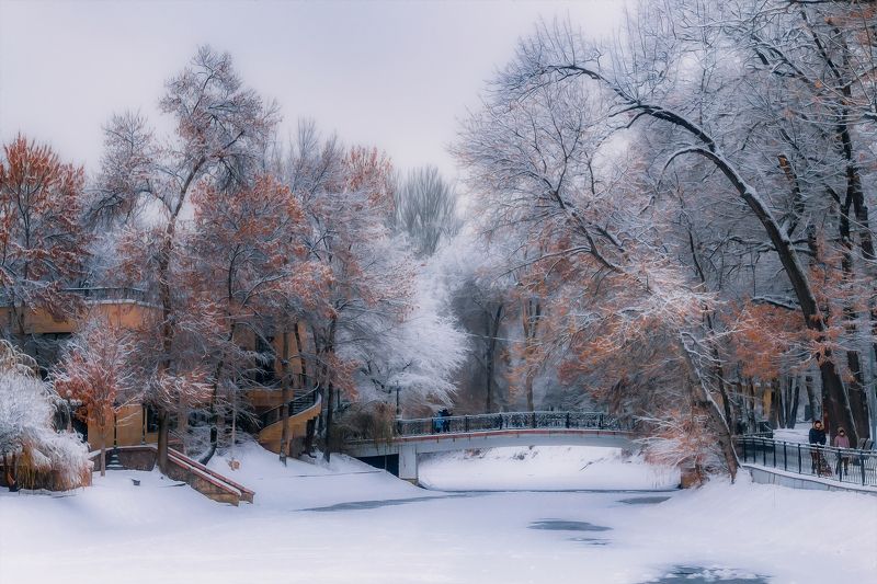 Однажды в парке городском... фото превью
