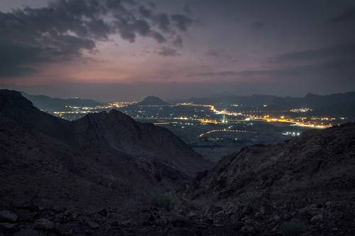 Night View Of Hatta