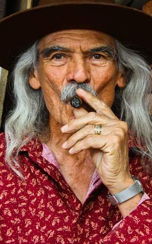 Don Carlos, el gitano del Persa Bío Bío