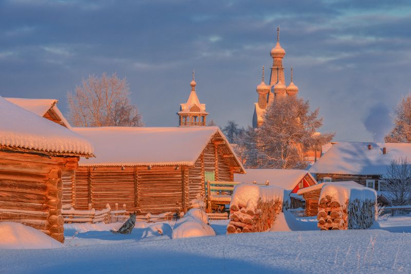 Рождественское утро в Кимже... фото превью