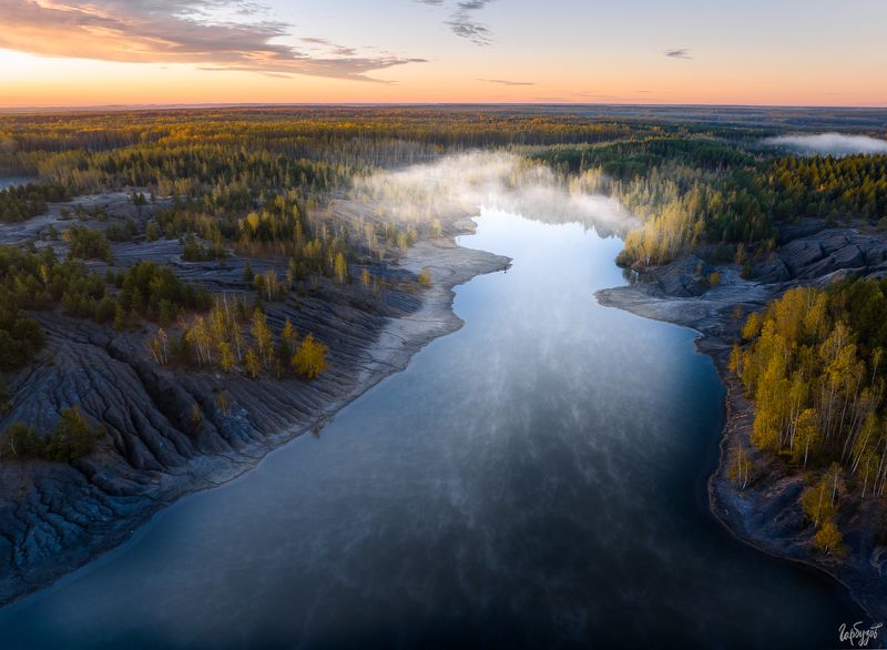 Суворовские карьеры. Тульская область. фото превью