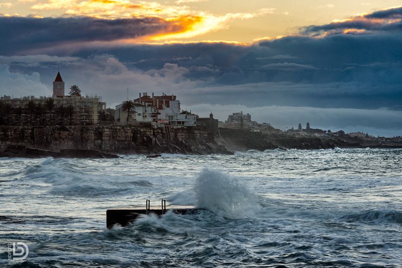 estoril, portugal Estoril на рассвете фото превью