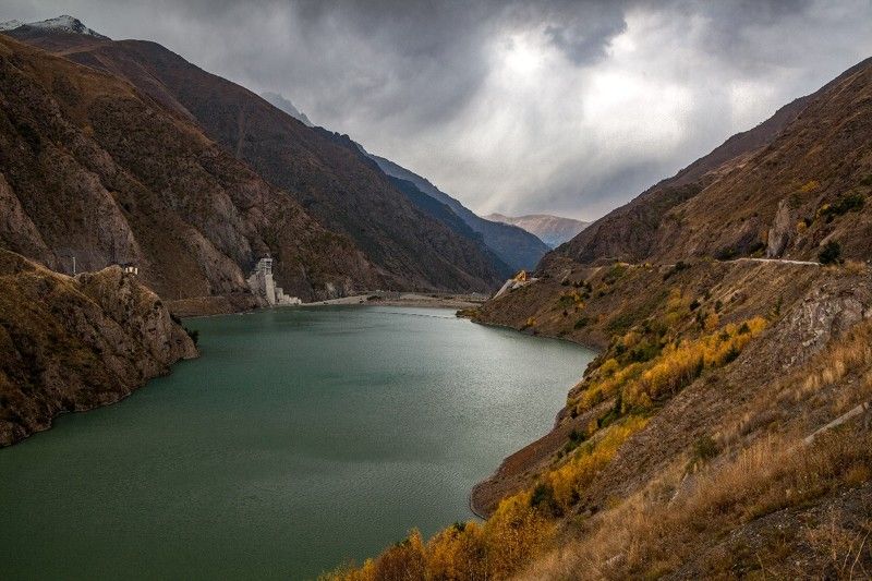 Зарамагское водохранилище фото превью