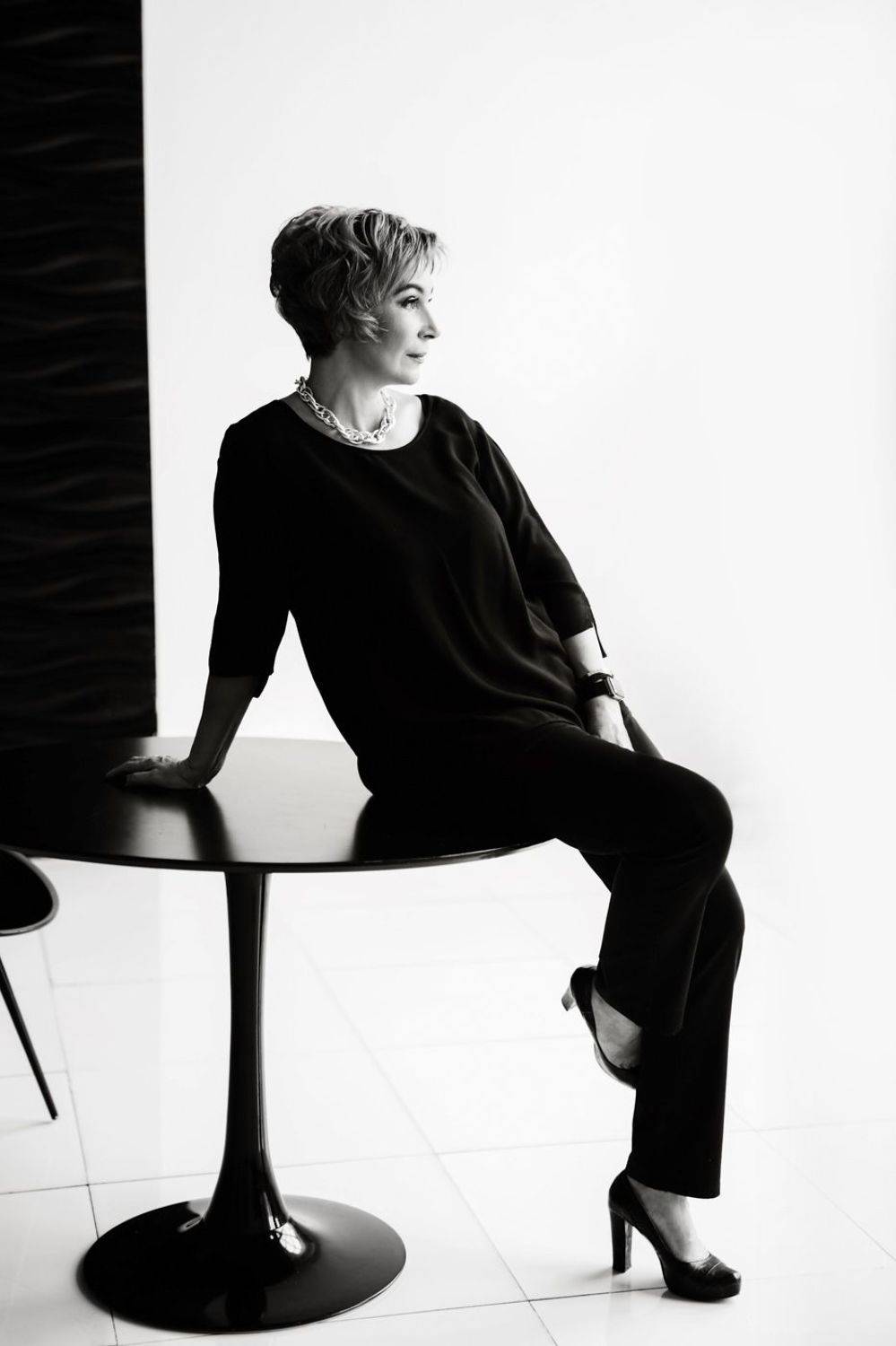 портрет, женский, студия, монохром, чернобелое, Елена Макарова