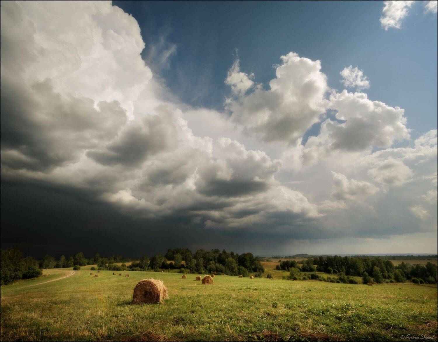 гроза, грозовой фронт, туча, дождь, ливнь, Андрей Шумилин