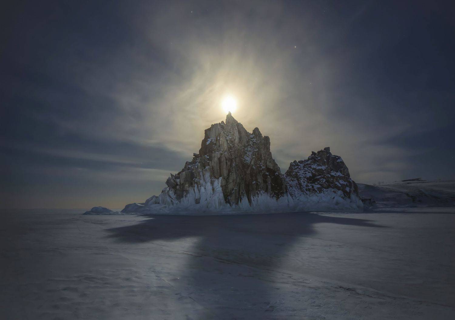 скала шаманка, остров ольхон, байкал, ночь, lake baikal, olkhon, russia, Андрей Чабров