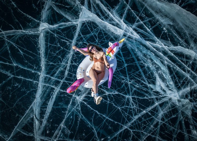 Байкал. Горячий лёд…  Baikal.  Hot Ice… фото превью