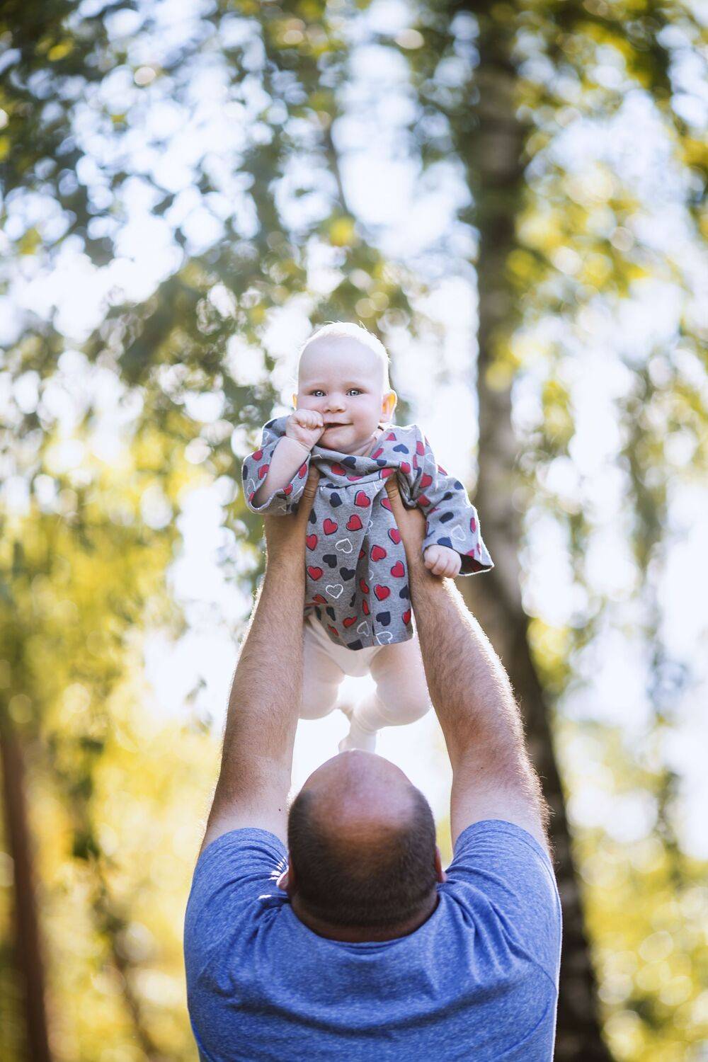 дети, детское, семейная, папа, лето, боке, Anna Yarkova