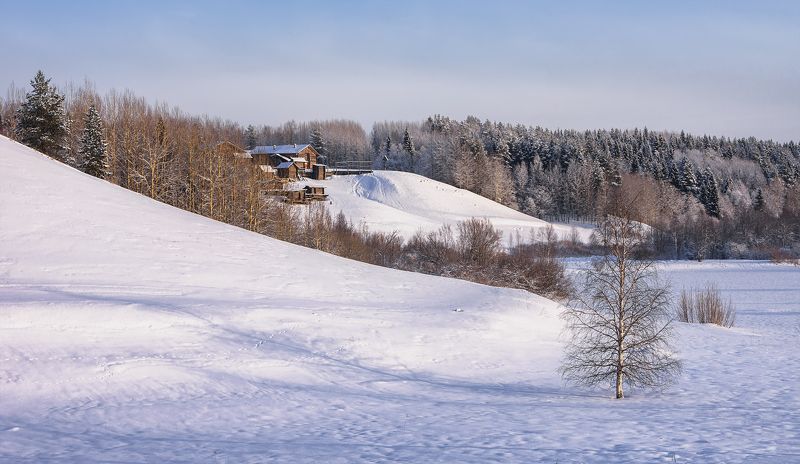 Снежные горки фото превью