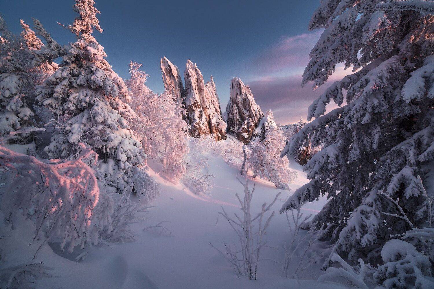 таганай, горы, урал, зима, Владимир Ляпин