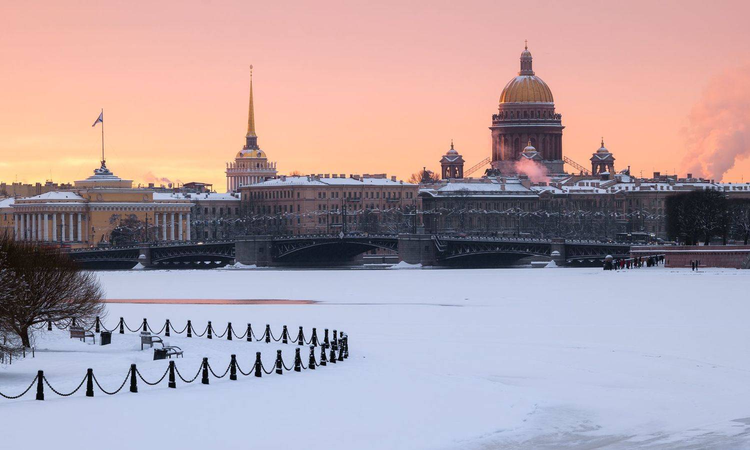санкт-петербург, питер, россия, город, архитектура, st. petersburg, russia, city, architecture, храм, собор, нева, зима, снег, пейзаж, church, cathedral, neva, winter, snow, landscape, Алексей Королёв