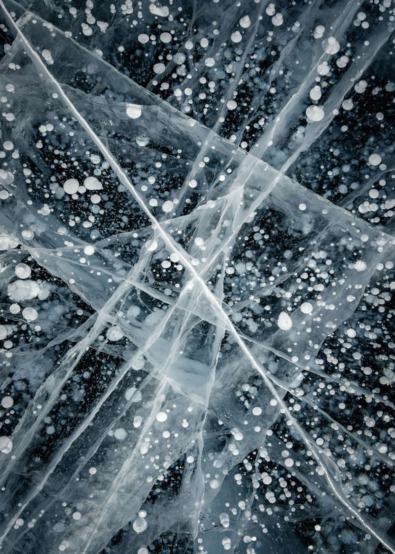 Байкал. Космическая графика льда…  Baikal. Space ice graphics… фото превью