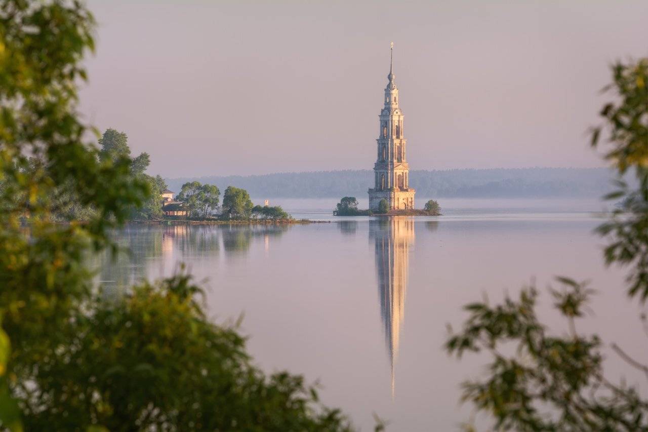Волга, Калязин, Лето, Пейзаж, Утро, Фото, Жмак Евгений
