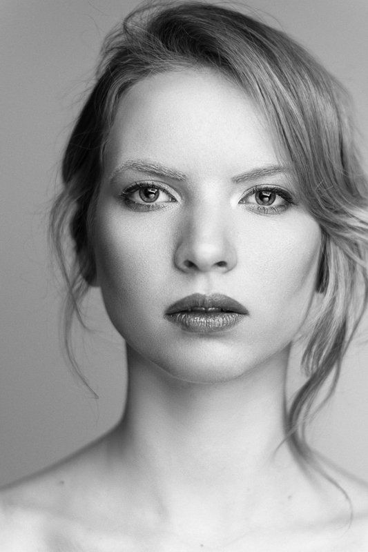 girl, portrait, studio, makeup Вера фото превью