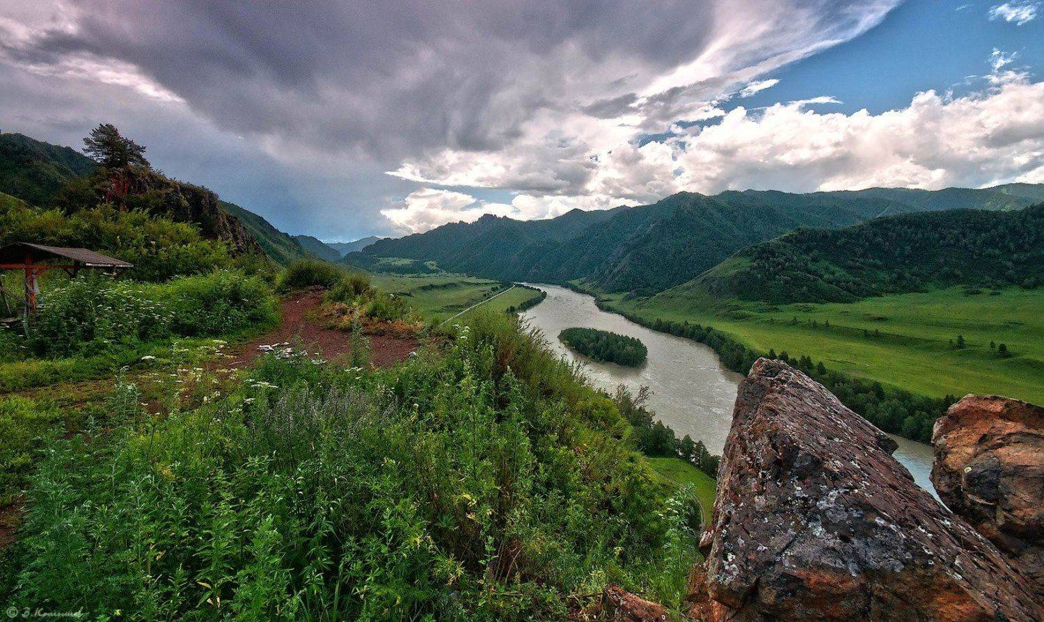 Алтай, Горы, Лето, Путешествия, Владимир Комышев