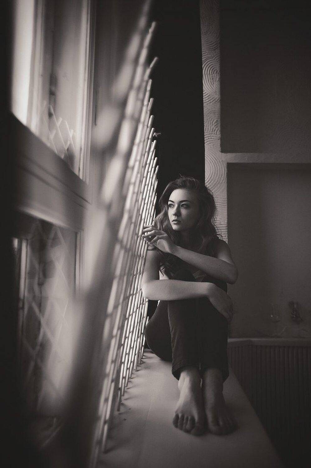 девушка, портрет, Дмитрий Душаков