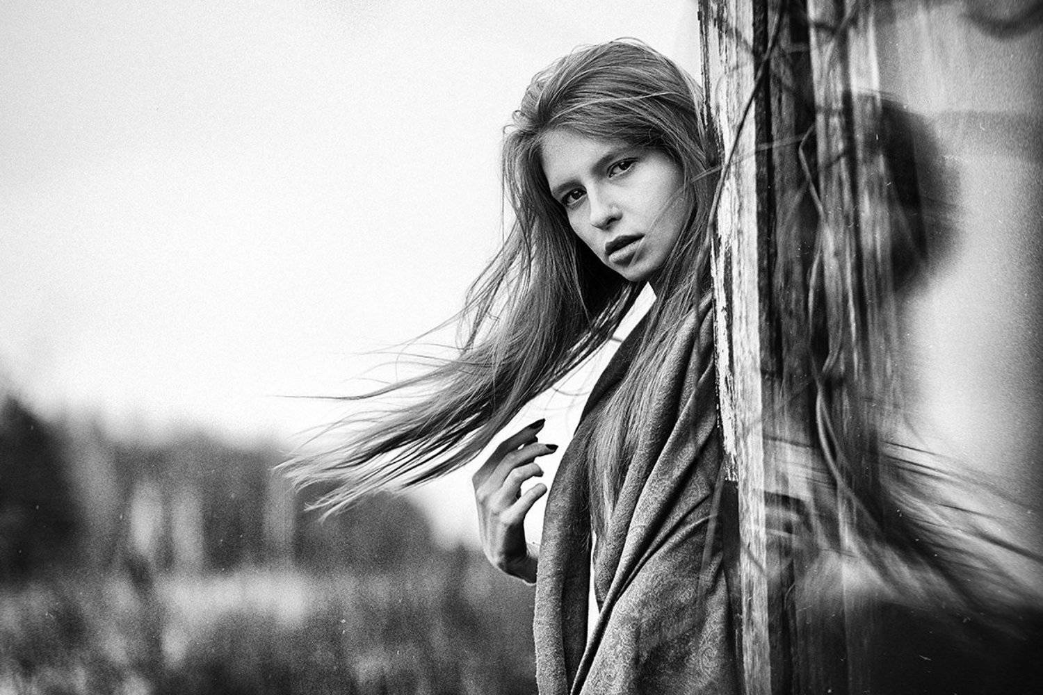 портрет, портрет девушки, Пантелеев Алексей