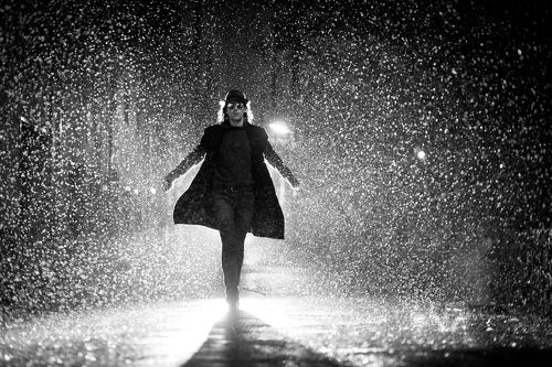 A rainy self-portrait