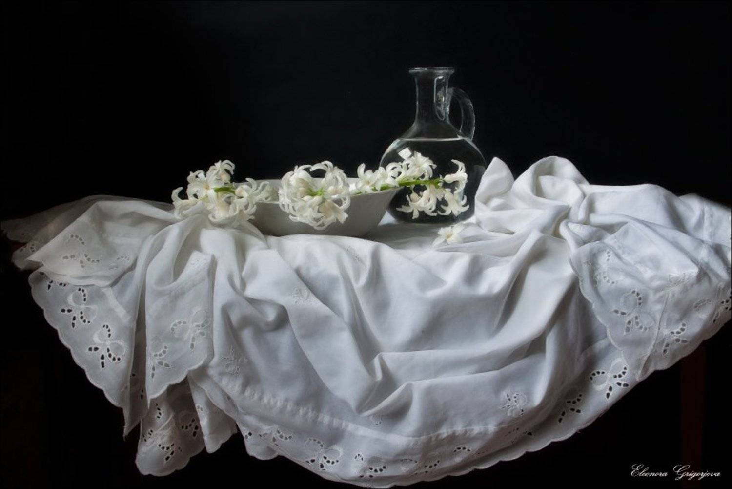 Весна, Вода, Гиацинт, Натюрморт, Eleonora Grigorjeva