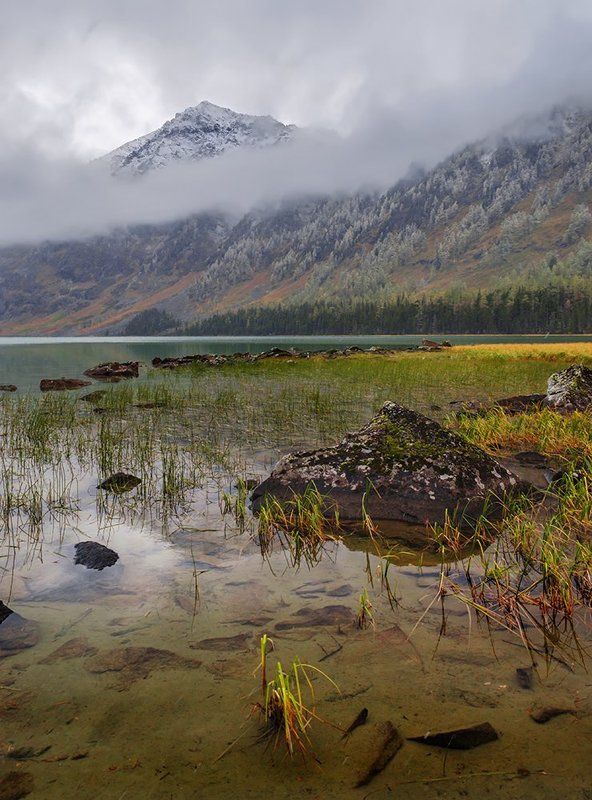 Алтай, Горный алтай, Горы, Мульта, Озеро, Осень, Пейзаж, Природа, Путешествие, Сибирь, Туризм Вертикальный мир. фото превью