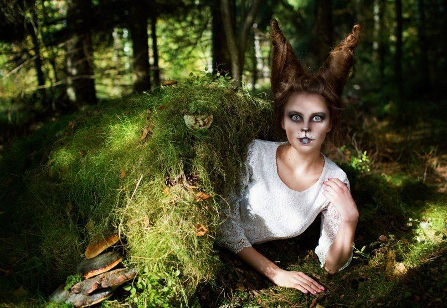 Лес, Солнце, Таня, Мельникова Настя