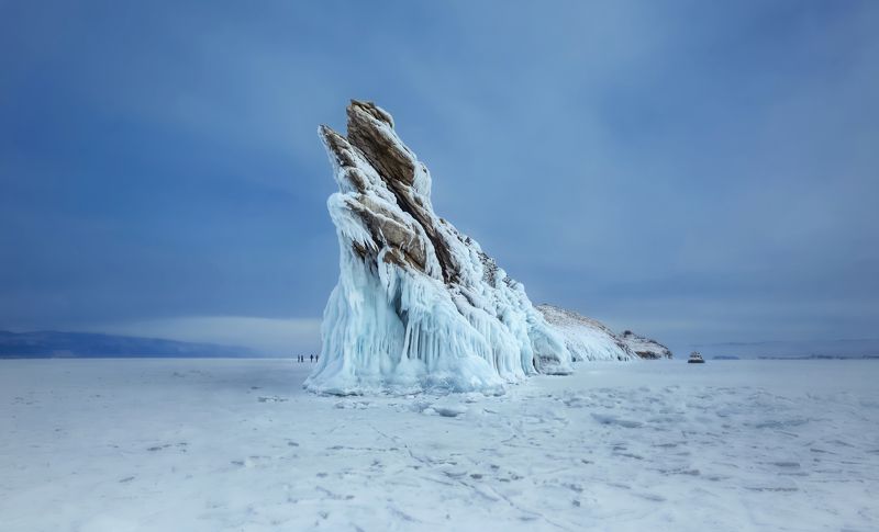 baikal, ogoy island, russia, байкал, ольхон, огой, зима, хвост дракона Ogoy фото превью