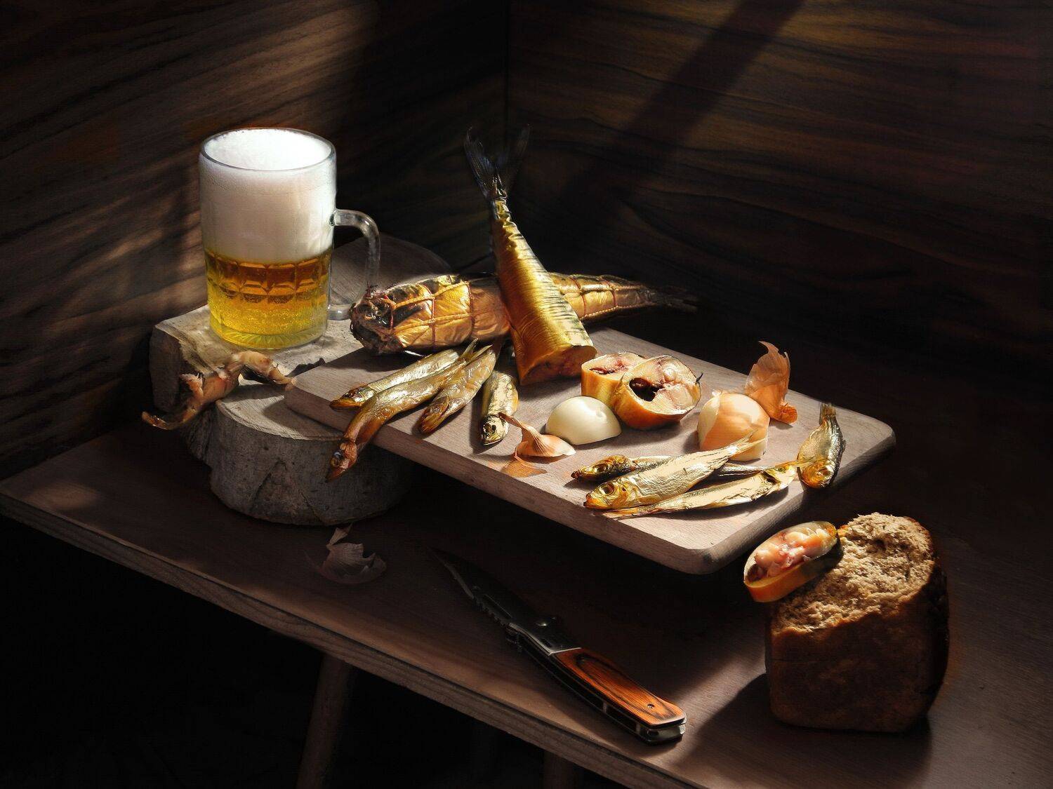 пиво, рыба, копчение, ставрида, сардина, мойва, салака., Сергей Фунтовой