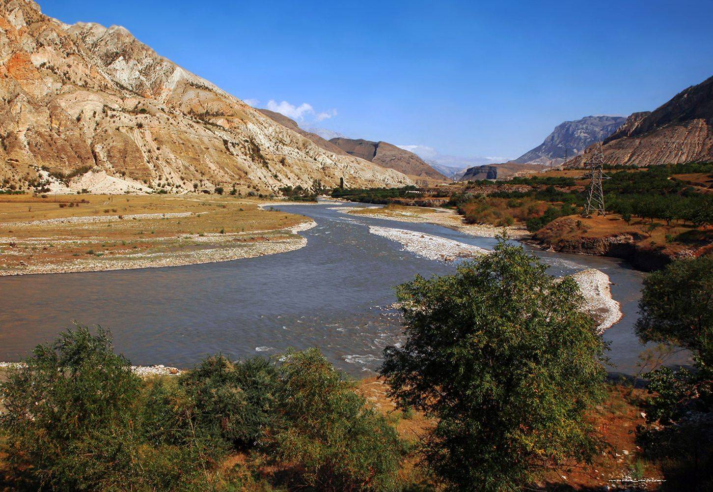 горы,река,осень,дагестан,, Magov Marat