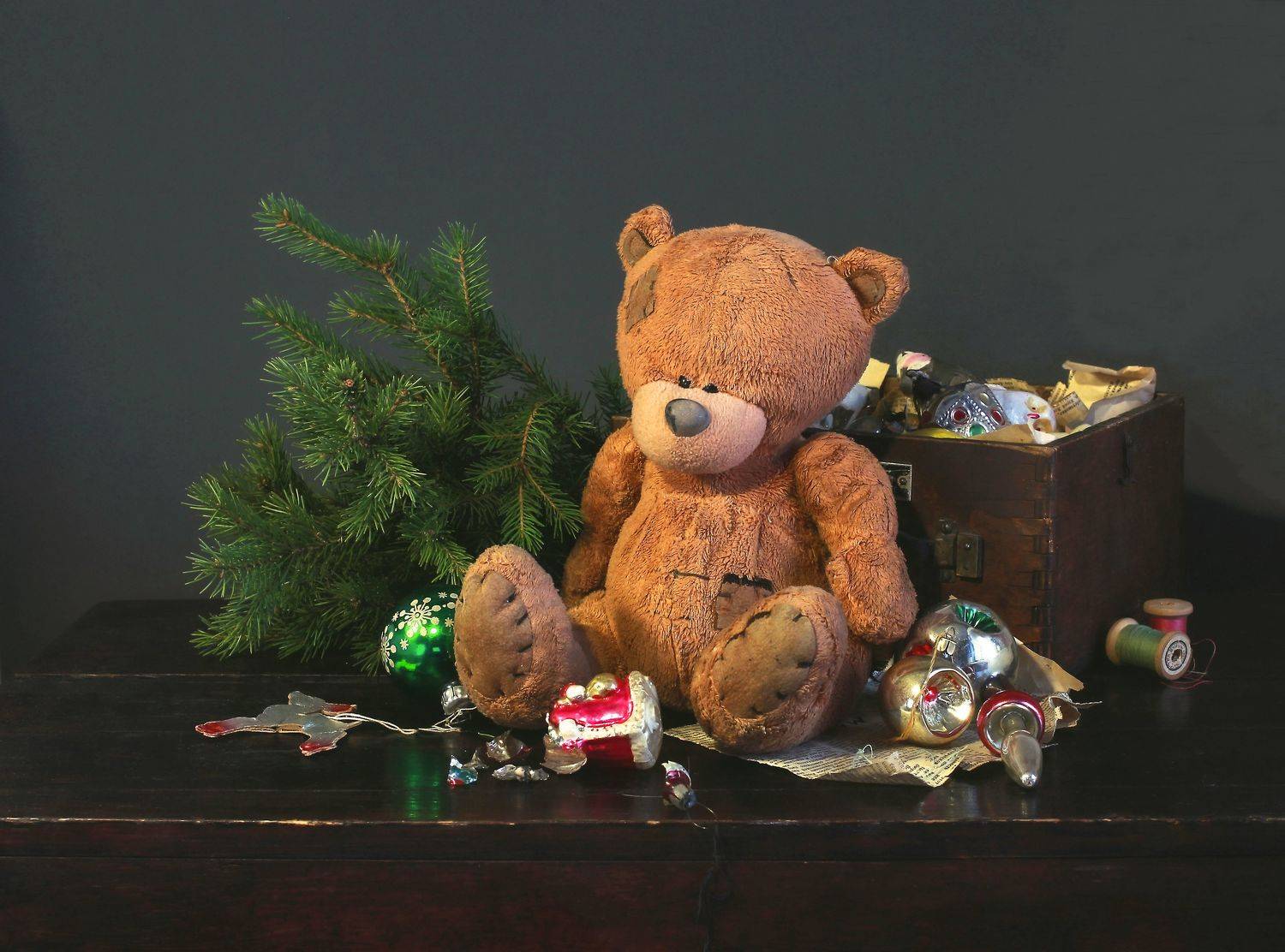 натюрморт, фотонатюрморт, зима, новый год, игрушки, мишка, фотохудожник, still life,stillifefoto,  ёлочные украшения, ёлоные игрушки, ретро, ностальгия, ссср, , наталья казанцева, Наталья Казанцева