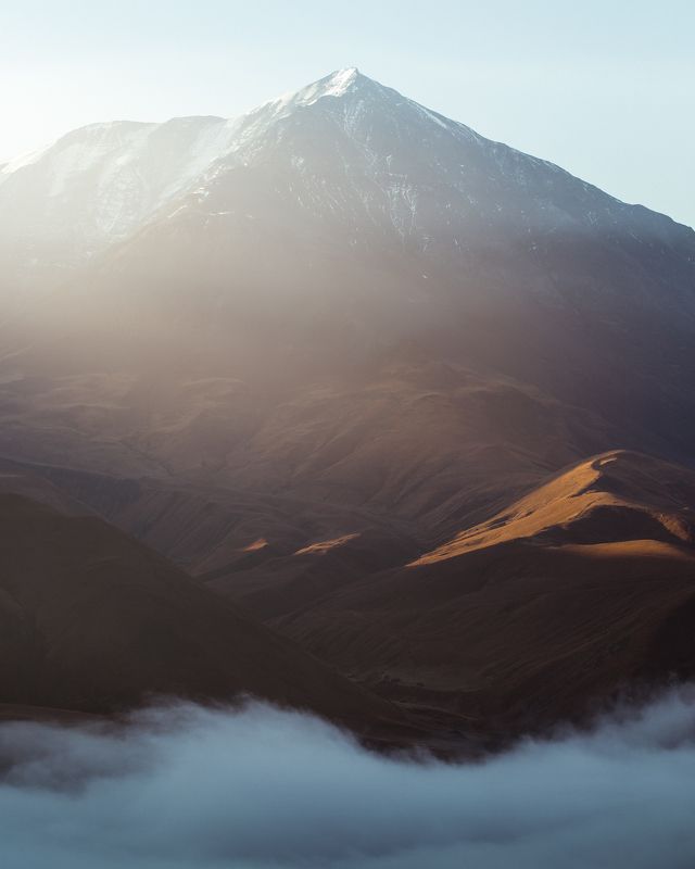 дагестан, dagestan, куруш, южный дагестан Базардюзю на рассвете фото превью