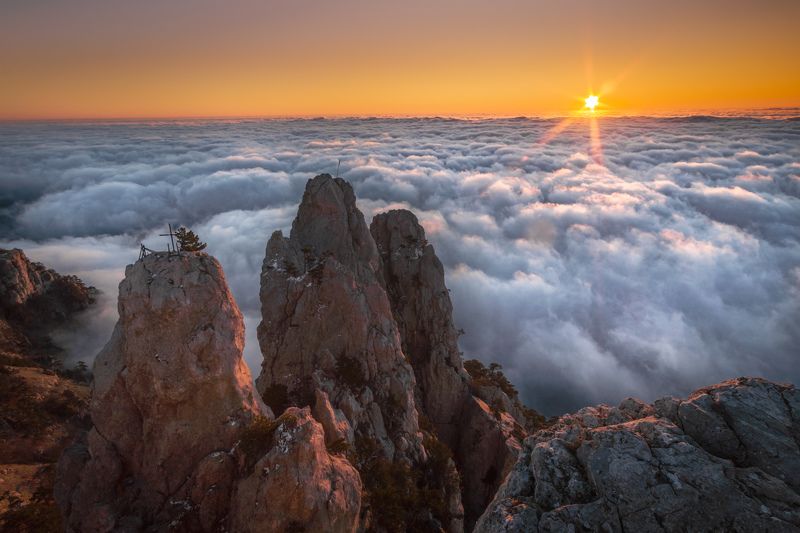 Рассвет на Ай-Петри фото превью