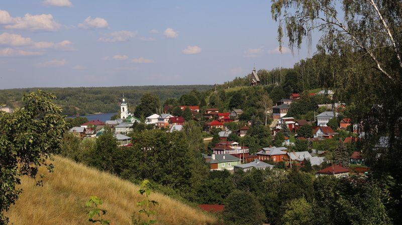 Плёс. Вид с Соборной горки фото превью