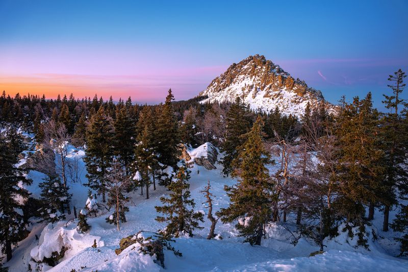 Нежный рассвет фото превью