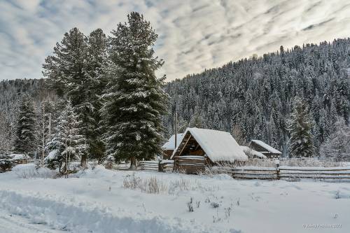 Горная Шория, деревенское…