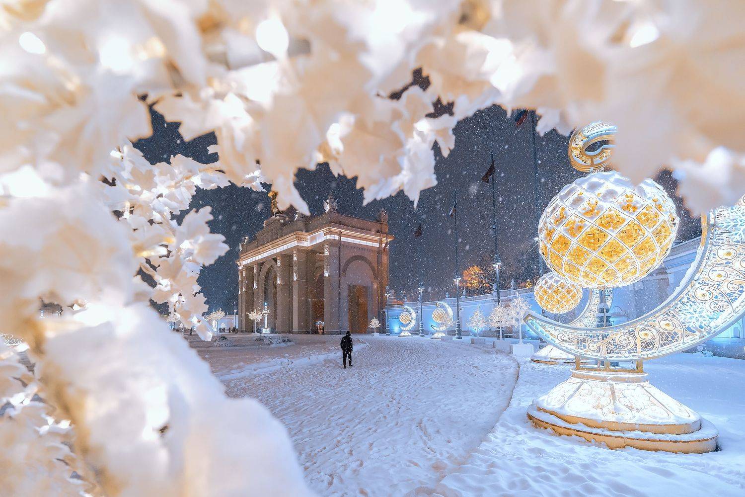 вднх, москва, зима, новогодняя москва, moscow, winter, vdnh, vdnkh, new year, Мазурева Анастасия