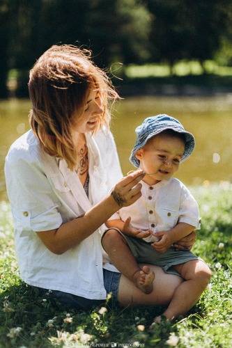 Alexandra and son