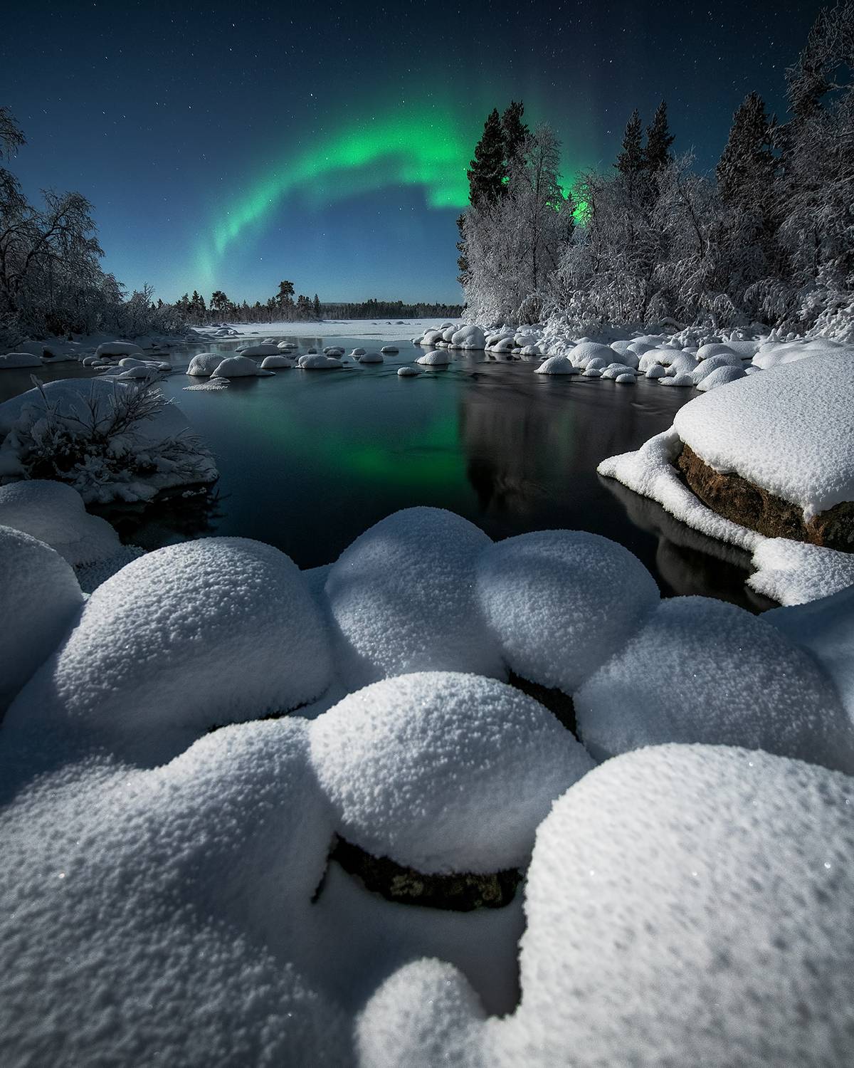 кольсикй, сияние, северное сияние, Скалин Алексей