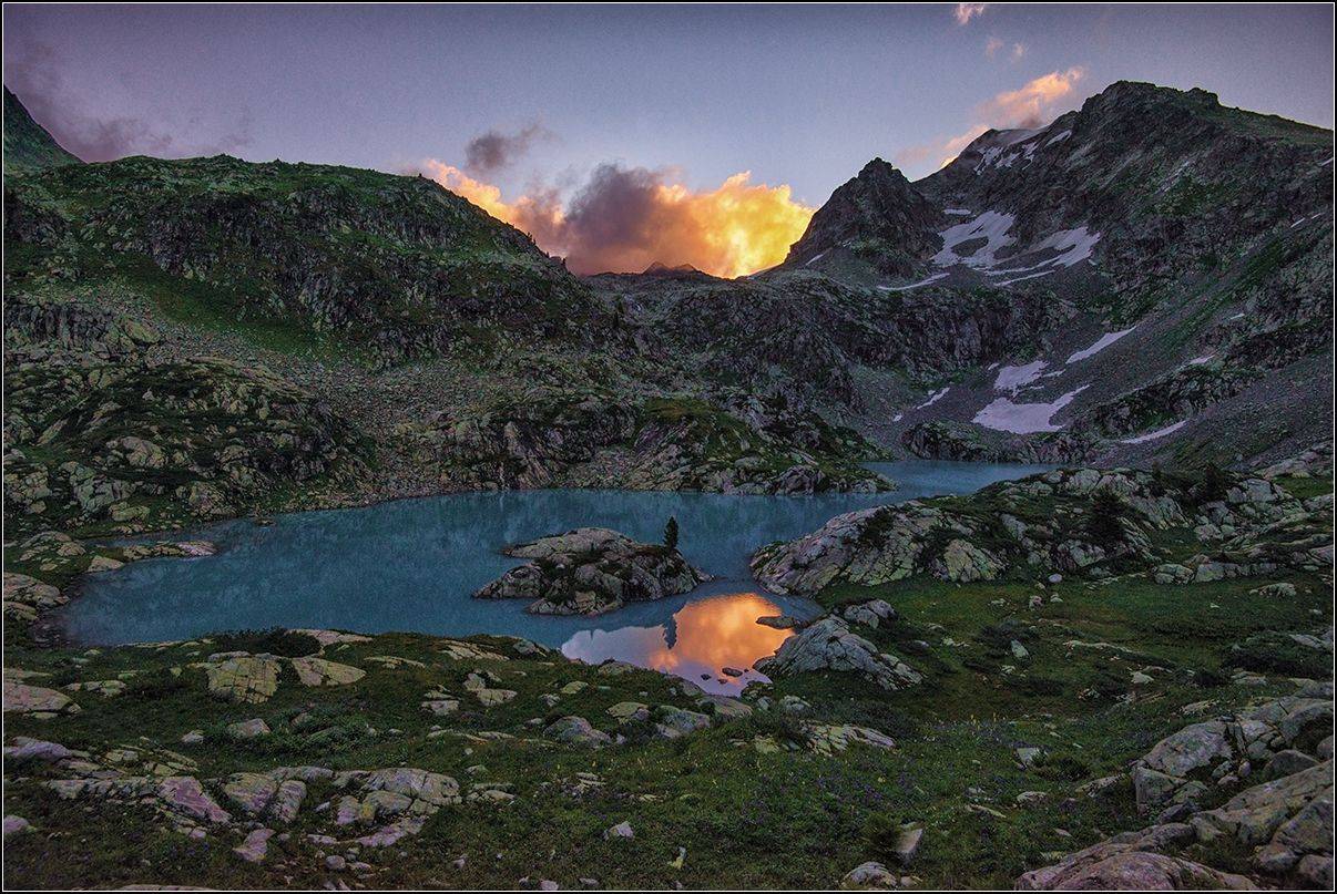алтай, лето, катунский  хребёт, АНАТОЛИЙ ДОВЫДЕНКО