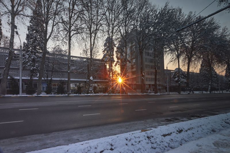 Утро любимого города… Душанбе фото превью