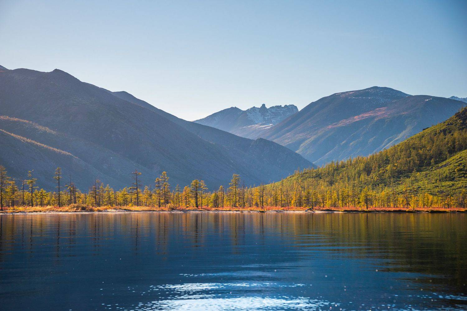 Большой Аннгачак, озеро Джека Лондона, Колыма, горы, Evgeniy Khilkevitch